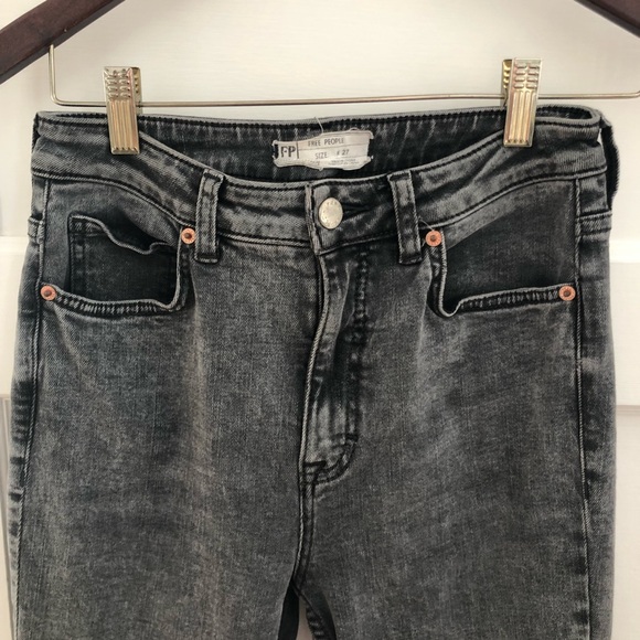 Free People Denim - Free People Flared High Waisted Jeans